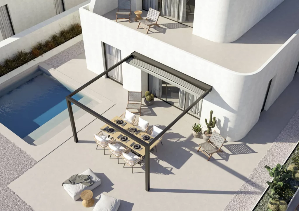 Pergola a tetto piano KE Keplan Pergola a tetto piano KE Keplan News di prodotto