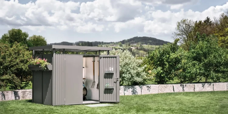 Casette da giardino in metallo Biohort HighLine